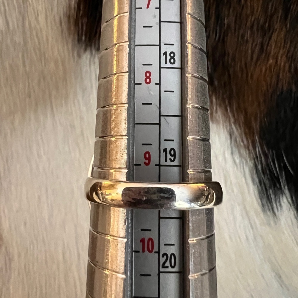 ❤️ Kingman Turquoise Shadowbox Statement Navajo Western Sterling Ring Size 9.5 - Picture 7 of 13